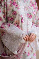 SPARKLING GEM-3PC PRINTED LAWN SUIT