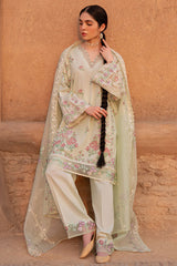 CITRINE AURA-3PC PRINTED LAWN SUIT