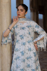 SUMMER MELODY-3PC PRINTED LAWN SUIT
