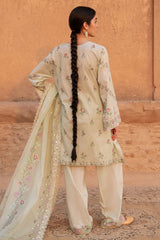 CITRINE AURA-3PC PRINTED LAWN SUIT