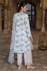 SUMMER MELODY-3PC PRINTED LAWN SUIT