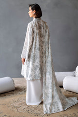 MESH BLOOM-3PC PRINTED LAWN SUIT