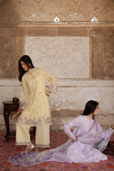 LAVENDER BLISS-3PC JACQUARD SUIT