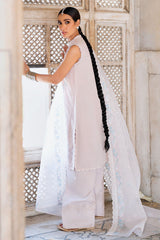 HUSHED MAUVE-3PC EMBROIDERED LAWN SUIT