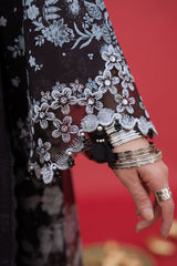 RAVEN WHISPER-3PC PRINTED LAWN SUIT