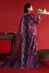DEEP FLARE-3PC JACQUARD SUIT
