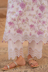 LILAC HINT-3PC PRINTED LAWN SUIT