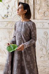 DESERT TAUPE-3PC JACQUARD SUIT