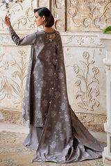 DESERT TAUPE-3PC JACQUARD SUIT