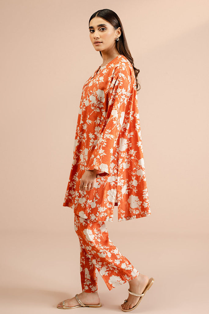 RUSSET CREAM-2 PC (SHIRT & TROUSER)