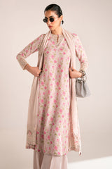HUSHED VOILET-2PC (SHIRT & DUPATTA)