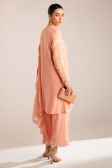 MUTED CLAY-3PC (SHIRT, TROUSER & DUPATTA)