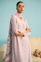 LAVENDER BLING-3PC (SHIRT, TROUSER & DUPATTA)