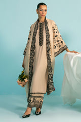 MAJESTIC IVORY-3PC (SHIRT, TROUSER & DUPATTA)