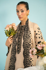 MAJESTIC IVORY-3PC (SHIRT, TROUSER & DUPATTA)
