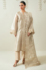 ZINC GOLD-2PC(SHIRT & DUPPATA)