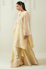 ROSETTE GLOW -3PC (SHIRT, TROUSER & DUPATTA)