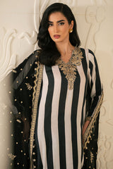 GLIDED GRACE-3PC SILK EMBROIDERED PRET
