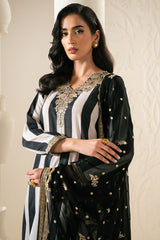 GLIDED GRACE-3PC SILK EMBROIDERED PRET