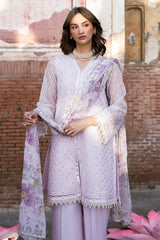 PETAL SPLASH-3PC (SHIRT, TROUSER & DUPATTA)
