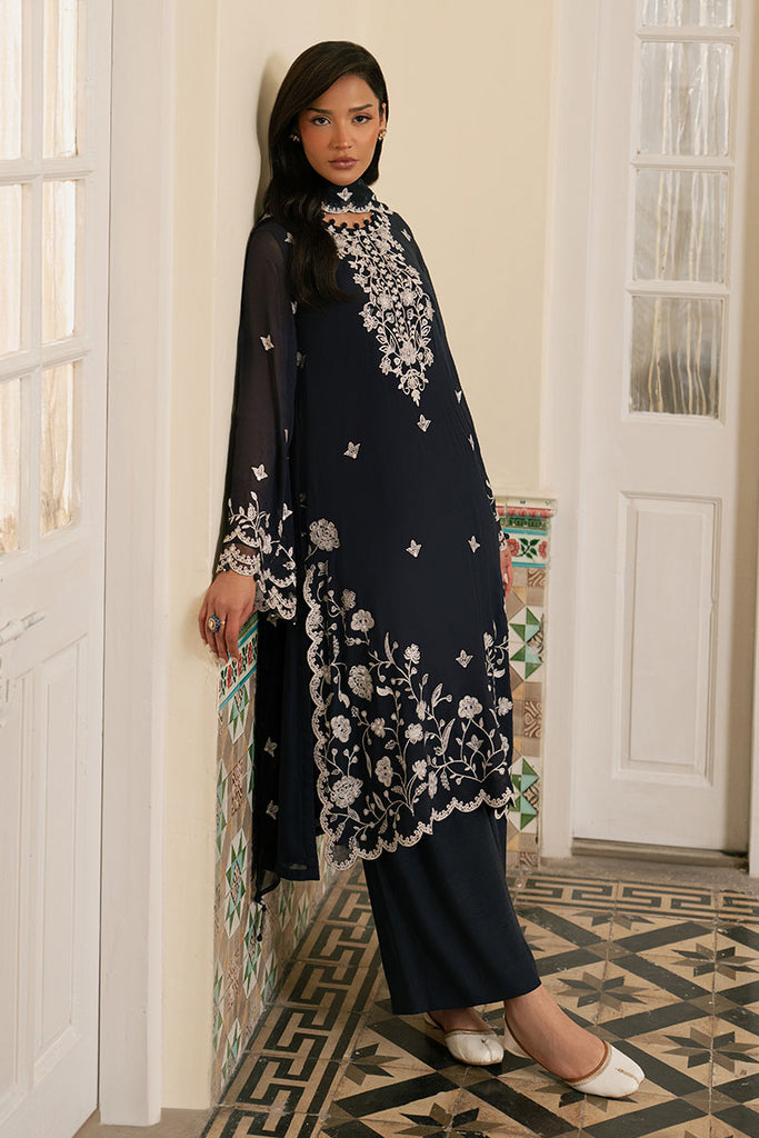 CERULEAN STITCH-3PC (SHIRT, TROUSER & DUPATTA)