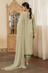 FLORAL HUSH- 3PC EMBROIDERED LAWN SUIT