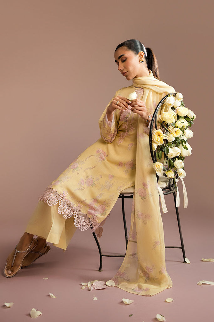 SUNSET GARDEN-2PC (SHIRT & DUPATTA)