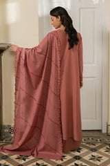 RUSTIC MEADOW- 3PC EMBROIDERED LAWN SUIT