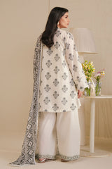 IKAT ESSENCE-3 PIECE PRINTED LAWN SUIT