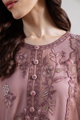 ORCHID DUSK-3PC (SHIRT, TROUSER & DUPATTA)
