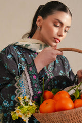 AQUA GRACE-3 PIECE PRINTED LAWN SUIT