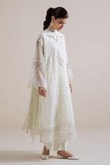 PEARL MIRAGE-4PC ORGANZA EMBROIDERED SUIT