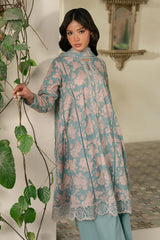 DUSK BLOOM- 3PC EMBROIDERED LAWN SUIT
