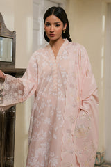 PASTEL MELODY- 3PC EMBROIDERED LAWN SUIT