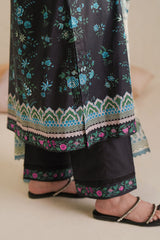 AQUA GRACE-3 PIECE PRINTED LAWN SUIT