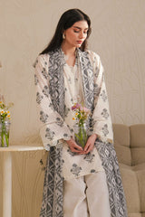 IKAT ESSENCE-3 PIECE PRINTED LAWN SUIT