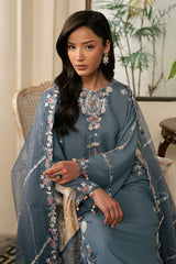 VIVID VISTA-3PC (SHIRT, TROUSER & DUPATTA)