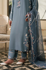 VIVID VISTA-3PC (SHIRT, TROUSER & DUPATTA)