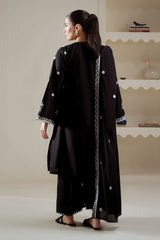 MIDNIGHT AURA -2PC (SHIRT & DUPATTA)