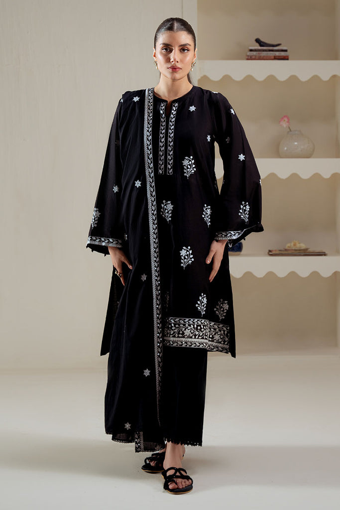 MIDNIGHT AURA -2PC (SHIRT & DUPATTA)