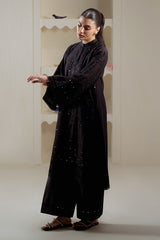 NOIR SPELL EMBROIDERED SHIRT