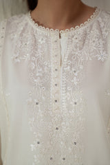 ETHEREAL EASE EMBROIDERED SHIRT