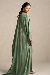 ASH MOSS-3PC (SHIRT, TROUSER & DUPATTA)
