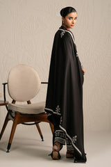 NOIR ECRU-3PC (SHIRT, TROUSER & DUPATTA)