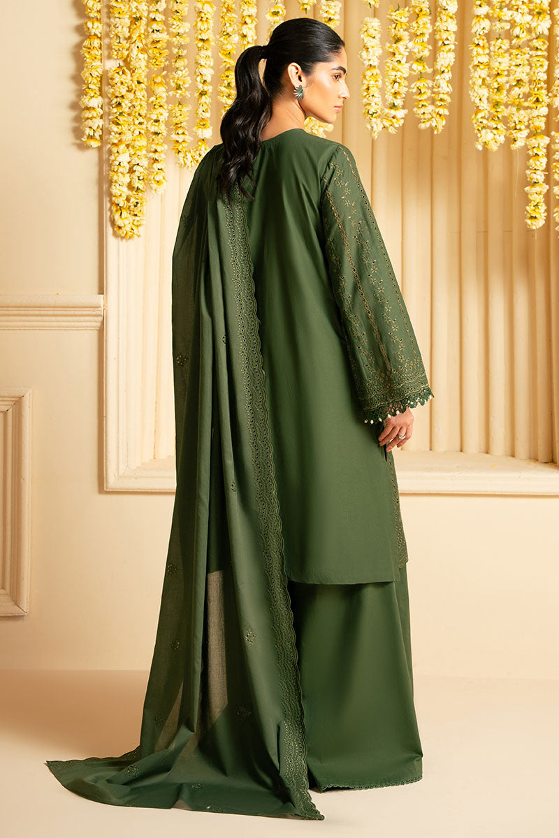 Mystic Veil 3-Pc Chikankari Suit