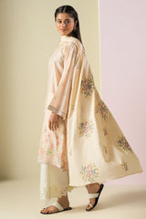 PASTEL THREADS -2PC (SHIRT & DUPATTA)