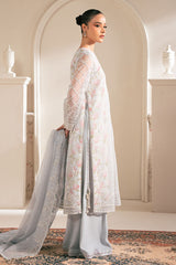 ICY BLING-4PC ORGANZA EMBROIDERED SUIT