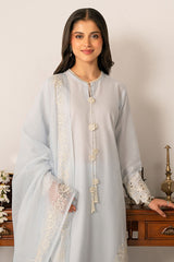 FLORET GLOW-3 PC (SHIRT, DUPATTA & TROUSER)