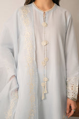 FLORET GLOW-3 PC (SHIRT, DUPATTA & TROUSER)