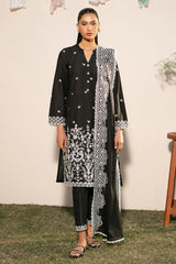 RAVEN GRACE-3PC (SHIRT, TROUSER & DUPATTA)